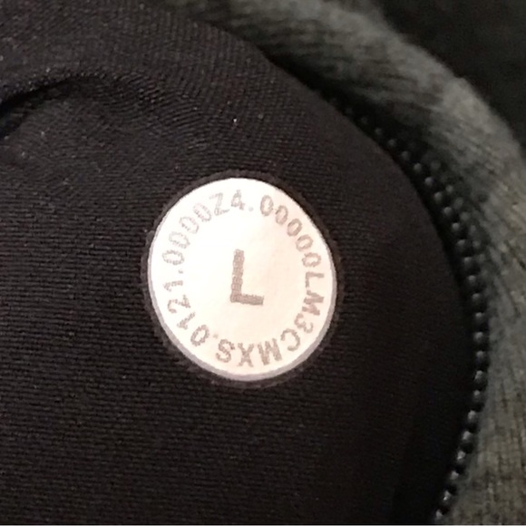 Lululemon Surge Warm 1/2 Zip Green Heather Training Workout Running Men's Large - Picture 11 of 11